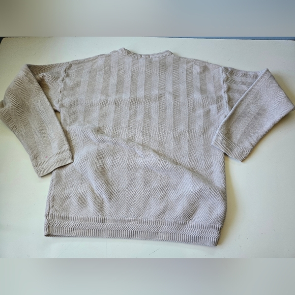 Chaps X Ralph Lauren Hand Framed Cotton Mens Sweater M - Picture 2 of 8